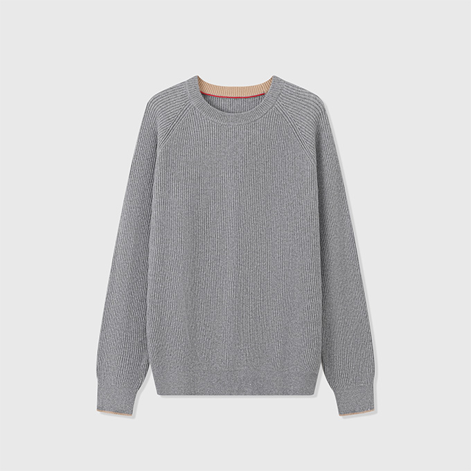 brunello cucinelli gradient english rib knit sweater
